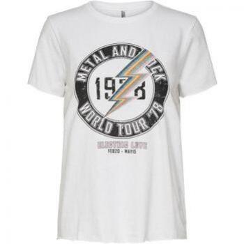 Blanco Radiant: Camiseta Lucy