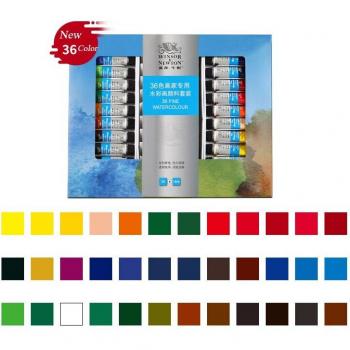 Set de acuarelas de 36 pigmentos para artistas
