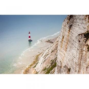 CALVENDO Textil-Leinwand 45 × 30 cm – East Sussex Lighthouse Druck von Christian Müringer