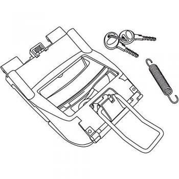 Kit serratura bauletto moto Shad SH40/45