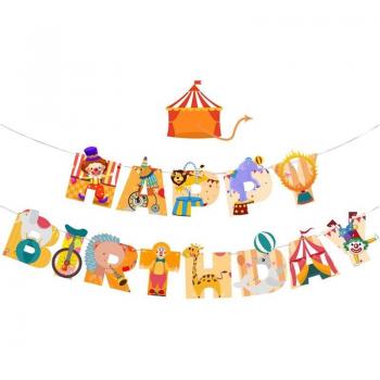 Circus Party Supplies Banner
