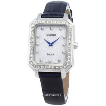 Seiko SUP429P Solar Diamond Women's Timepiece