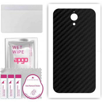 K&M Flow 4S back‑skin protector – koolstofkleurige folie