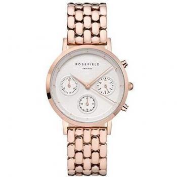 Reloj Rosefield White Rose Gold NWG-N91 mujer blanco
