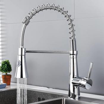 Robinet Extractible Cuisine Chrome