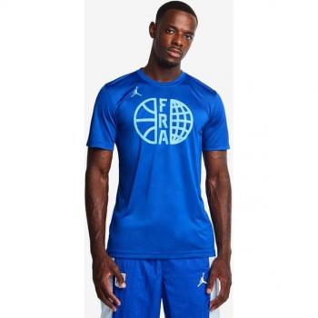 Maglietta basket Nike Francia 2024 blu