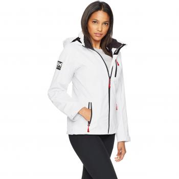 Helly Hansen Damen Helly Tech® Segeljacke, weiß, atmungsaktiv und wasserdicht, Größe L