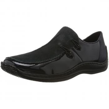 Rieker L1751 Damen Slipper, Marine/Pazifik, Größe 37