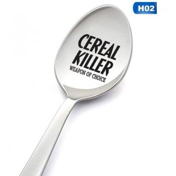 304 Stainless Steel Skull Design Flatware