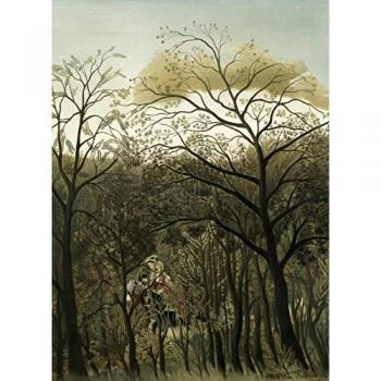 300‑Stück Puzzle Henri Rousseau – Rendezvous im Wald, Jahr 1889