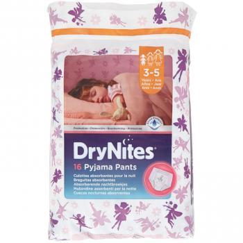 DryNites Mutandine per la Notte, 3-5 Anni (16-23 kg)