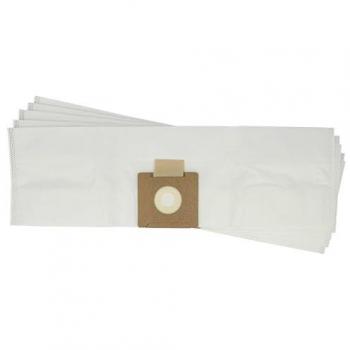 Ecolab 10009747 Vacuum Bag Replacements – 5 White Microfleece Packs (59×17.5 cm)
