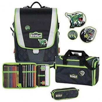 Scout Ultra Schulranzen‑Set (5‑teilig) – Ergonomische Rückenstütze