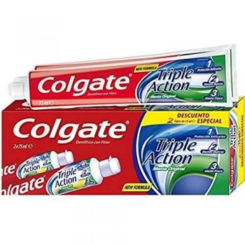 Colgate Pâte à dents Triple Action 2 x 75 ml