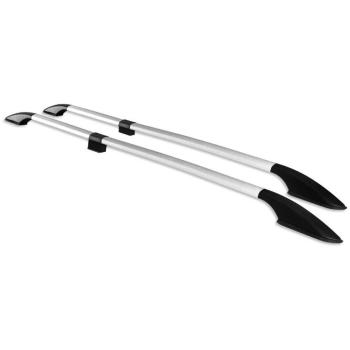 Barres de toit aluminium gris OMAC pour Fiat Doblo