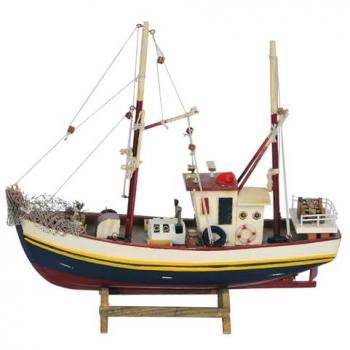 Barca da Pesca in Miniatura Argento