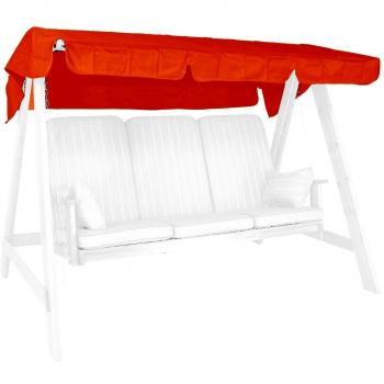 Parasol balancelle Angerer 9908/11 orange 190 x 130 cm