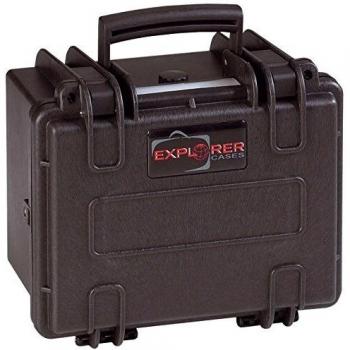 Valigia a tenuta stagna Explorer Case 2214 in polipropilene, dimensioni 246x215x162mm, colore nero