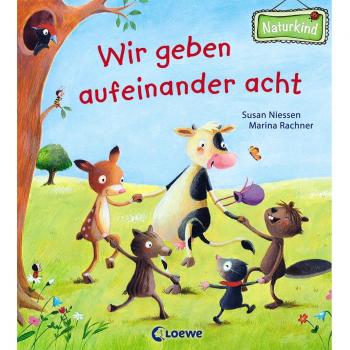 Loewe Pappebuch Wir geben aufeinander acht