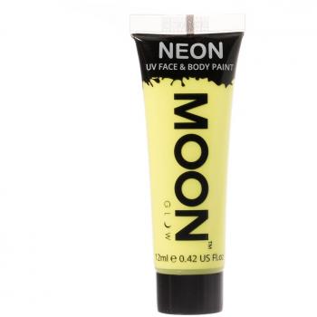 Pastell Neon Moon Glow Körperfarben – 12 ml Gelb