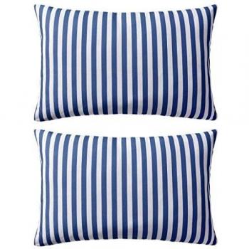 Coussin Décoratif de Jardin Bleu 60x40 cm