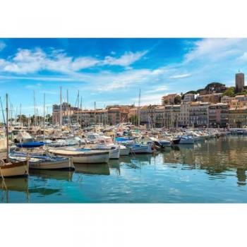 Vue Portuaire de Nice – Décoration Murale 45×65 cm