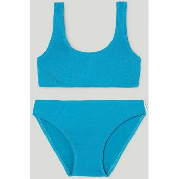 Pepe Jeans Bikini per Bambina Lurex Blu Turchese Scuro 6 Anni