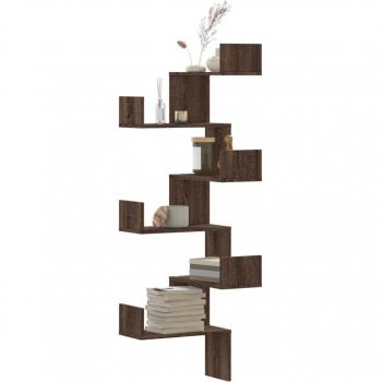 Angolo di Lusso Casadino: Mensola Rovere Marrone 45x45x147 cm