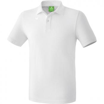Erima Teamsport 140 cm Polo Shirt – White, Short Sleeve, Unisex Kids