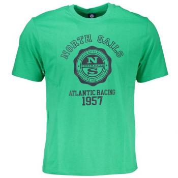North Sails Green Cotton T-Shirt