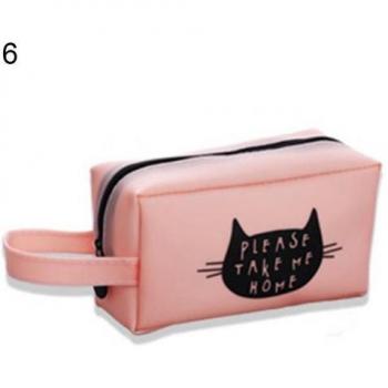 Trousse de maquillage chat