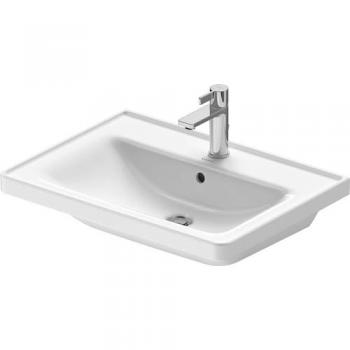 Duravit D-Neo lavabo pour meuble, 65x48 cm, 1 trou robinet