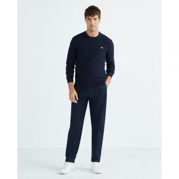 Gant Pantalón de Alpargata Azul Regular Fit para Hombre
