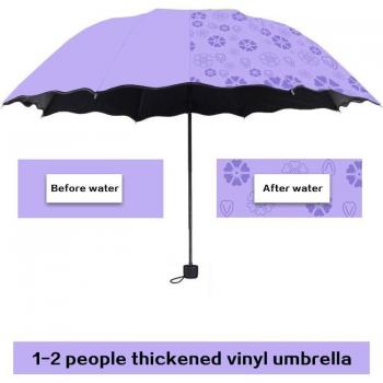 Sombrilla de bolsillo, anti-UV, plegable