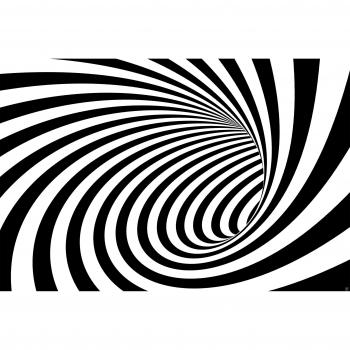 Great-art 3D Tunnel Wanddekoration