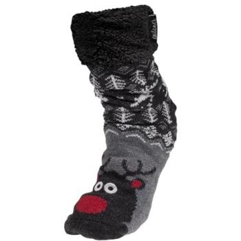 Chaussettes Isotoner Gris Noël pour Homme 44/46