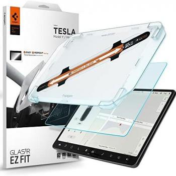 Spigen Glas.tR Ez Fit Screen Protector for Tesla Model Y/3