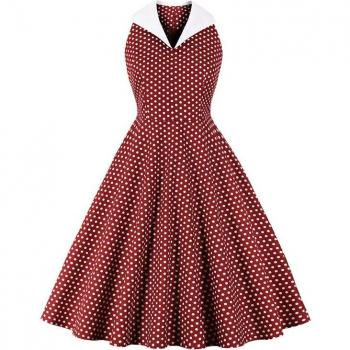 Vestido Verano Retro Con Estilo