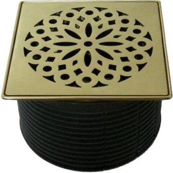 Support de Grille en Acier avec Finition Laiton