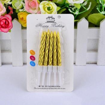 Velas Espirales para Pastel