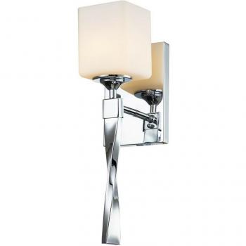 Lampada da Parete Elstead Kichler Marette: Design Cromo Lucido, Certificazione IP44