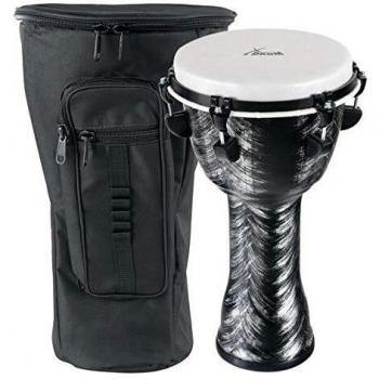 XDrum Djembé 10 Silver Brush Bag Set