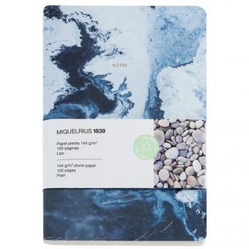 CUADERNO A5 STONE PAPER LISO OCÉANO