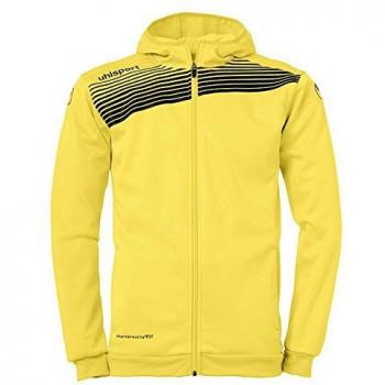 Uhlsport Liga 2.0 Kapuzenjacke Herren, limonengelb/Schwarz, XL