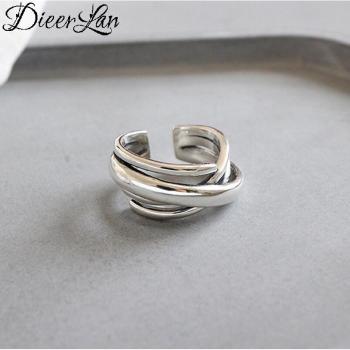 Anillo Abierto Geométrico para Mujer