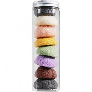 8-Pack Konjac Cosmetic Puff for Face