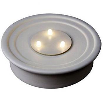 LED Candle Base, Porcelain (e.g. Light Glow Light-Glow)