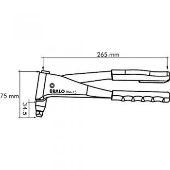 BM-75 Manual Riveting Device