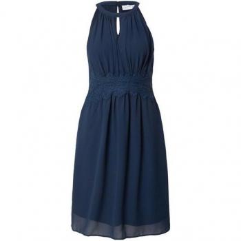 VILA Robe courte à taille brodée