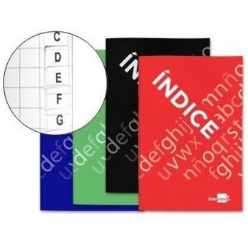 Índice Flexível 24 Folhas 4 Cores Sortidas Liderpapel Quarto 70g